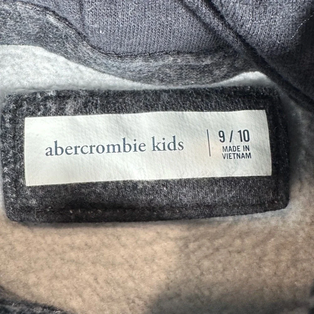 Abercrombie Kids Hoodie Lot 2 Tie Dye Pullover‎ Sweatshirts Black Blue Size 9/10